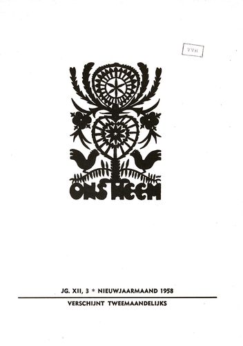 Kaft van Ons Heem 12-1958-3